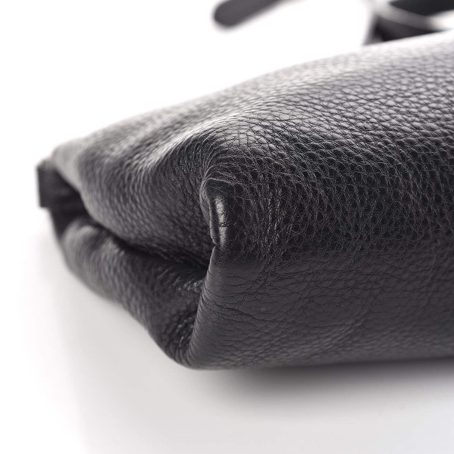 Vitello Daino Crossbody Bag Black