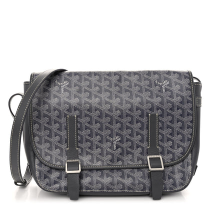 Goyard Goyardine Belvedere MM Messenger Bag Grey 1 of 12