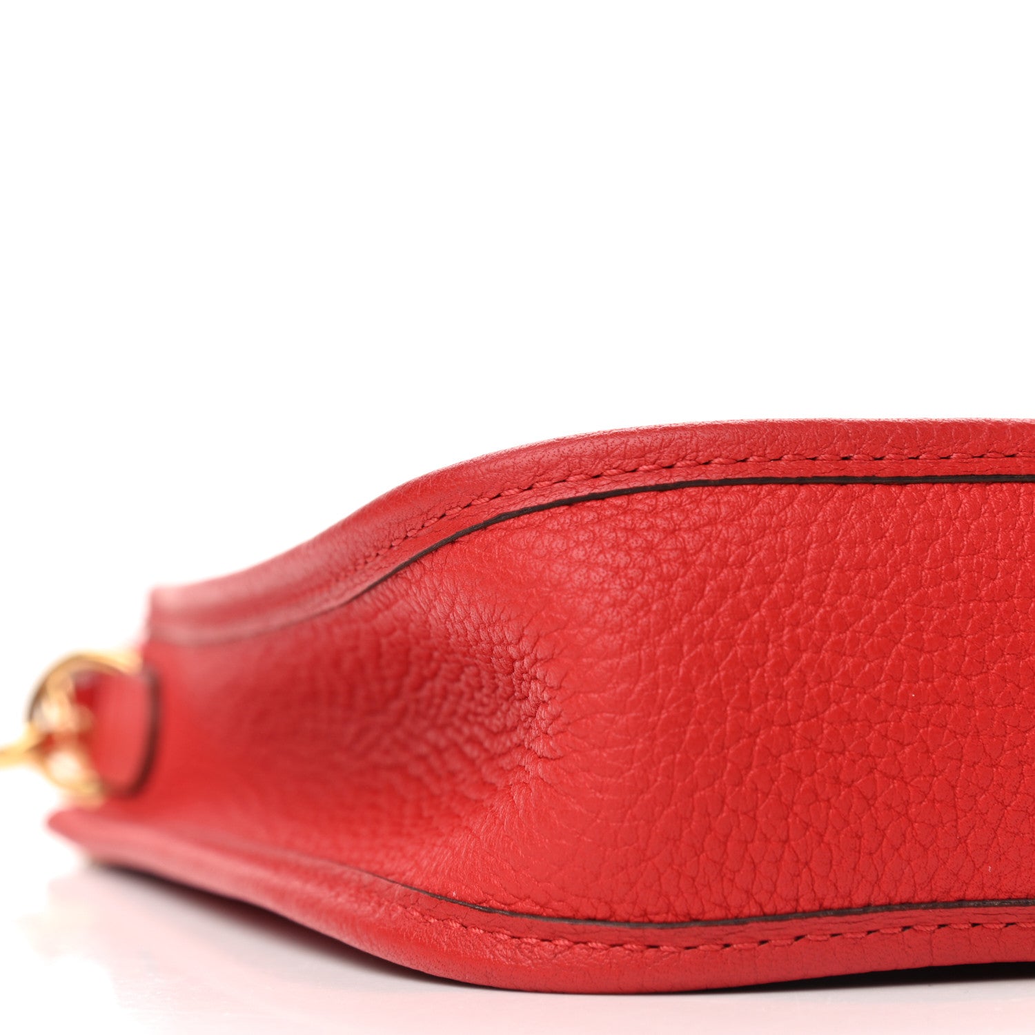 Hermes Taurillon Clemence Evelyne TPM Rouge De Coeur 8 of 9