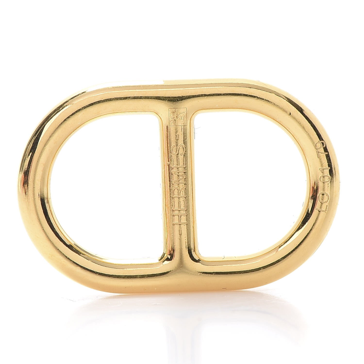 Hermes Swift O'Maillon Earrings Gold 4 of 6