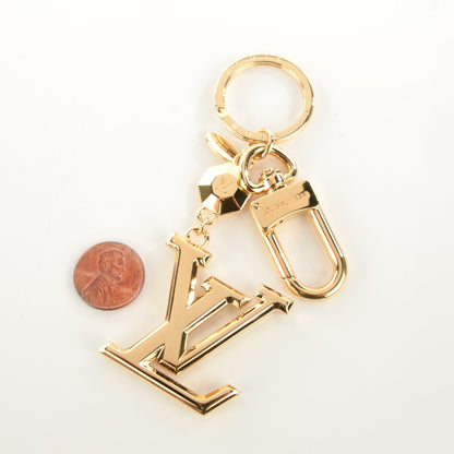 Louis Vuitton LV Facettes Key Holder Gold 2 of 7