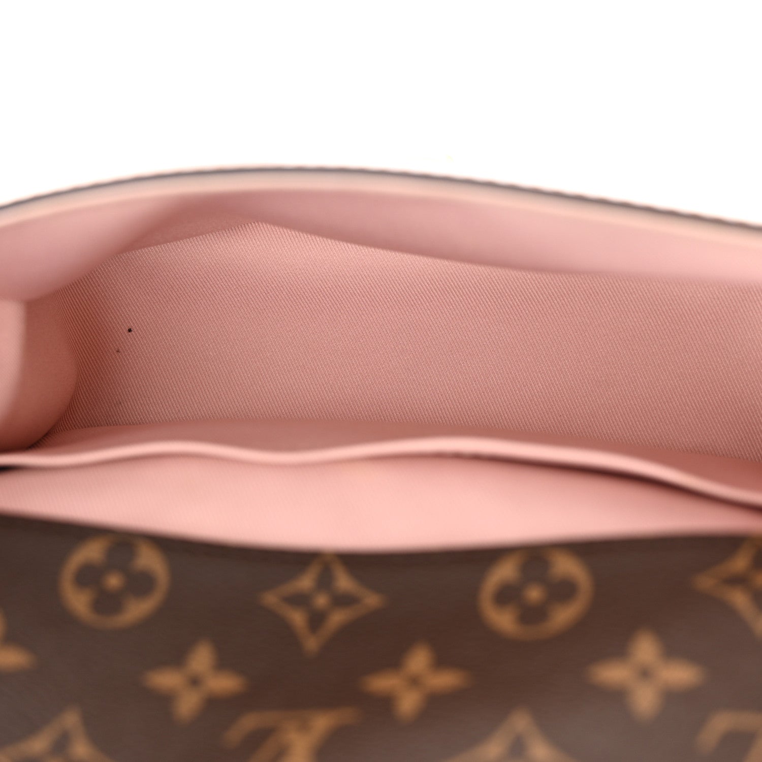 Louis Vuitton Patent Calfskin Monogram Cherrywood BB Rose Ballerine 5 of 12