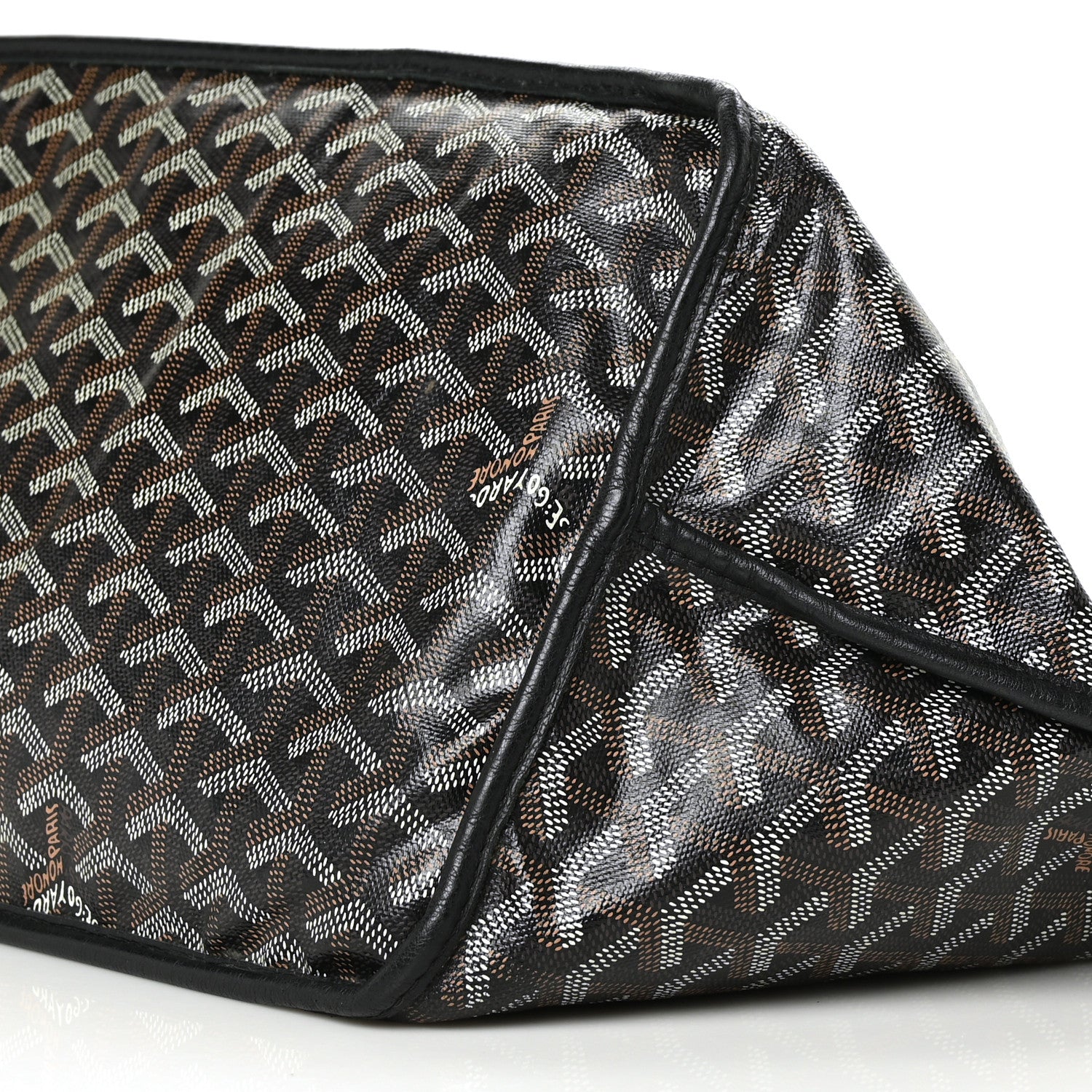 Goyard Goyardine Reversible Anjou GM Black 12 of 16