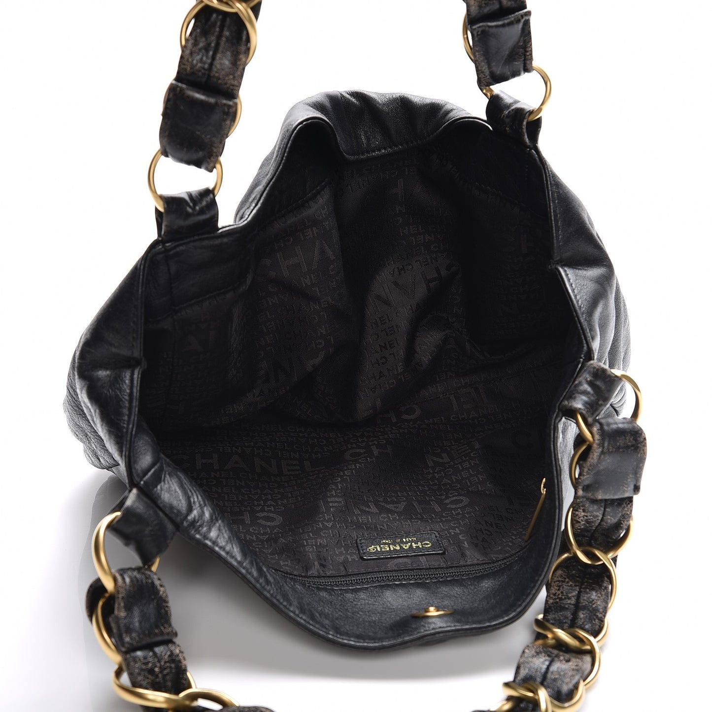 Lambskin Small Olsen Shoulder Bag Black
