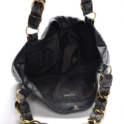 Chanel Lambskin Small Olsen Shoulder Bag Black 5 of 17
