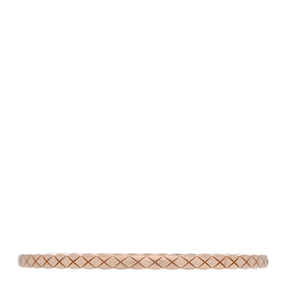 Chanel 18K Beige Gold Mini Coco Crush Bangle Bracelet L 2 of 3