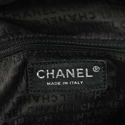 Chanel Lambskin Stitched Medium Ultimate Soft Tote Black 6 of 7