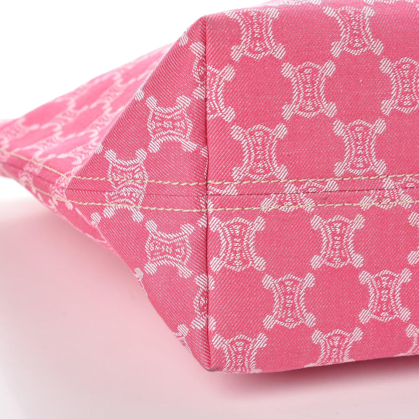 Canvas Macadam Tote Bag Pink