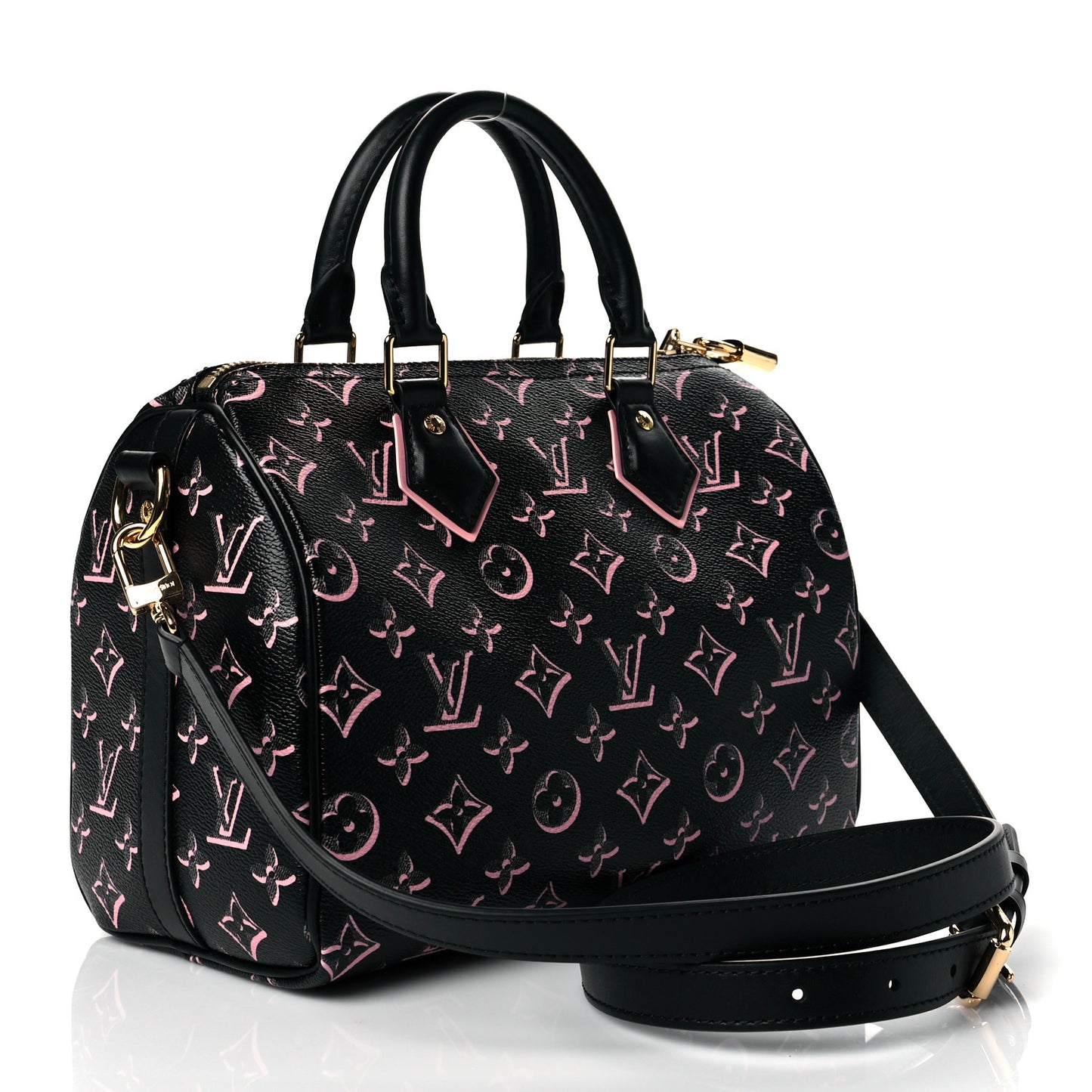 Monogram Fall for You Speedy Bandouliere 25 Black