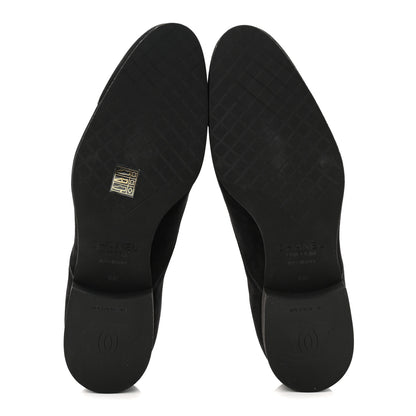 Chanel Veau Velours Mens Loafers 45 Black 6 of 9
