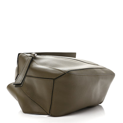 Loewe Calfskin Small Puzzle Bumbag Khaki Green 4 of 8