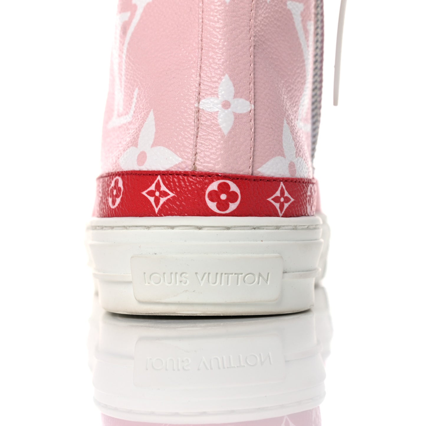 Monogram Giant Stellar Sneaker Boots 39 Rose Rouge