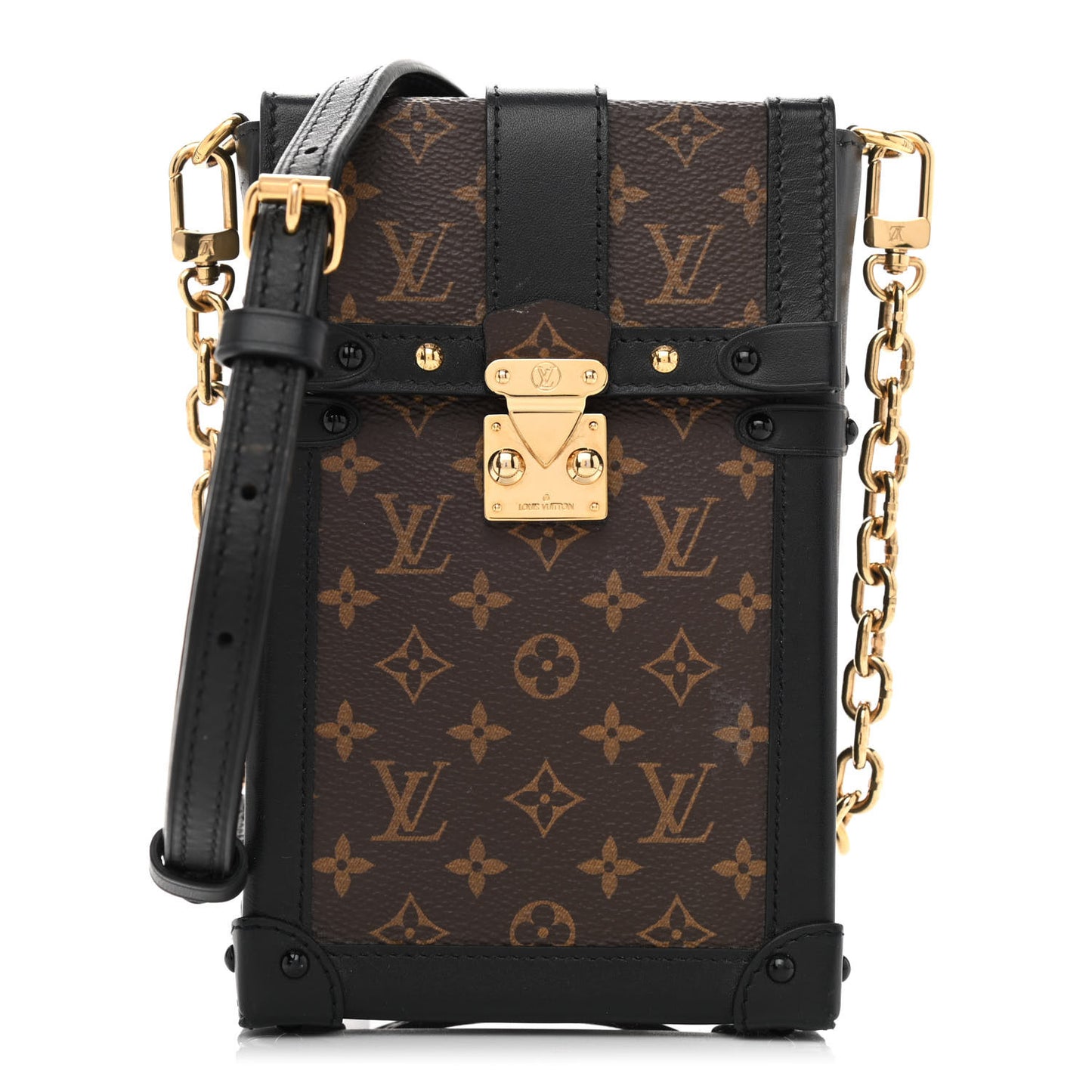 Monogram Pochette Trunk Verticale Black
