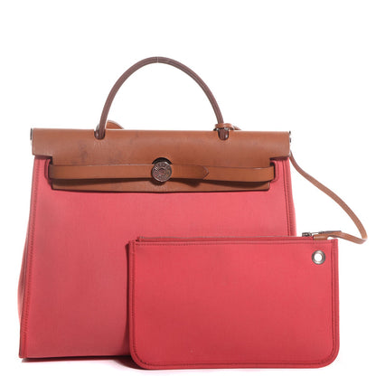Hermes Toile Herbag Zip 31 PM Rose Jaipur 11 of 13