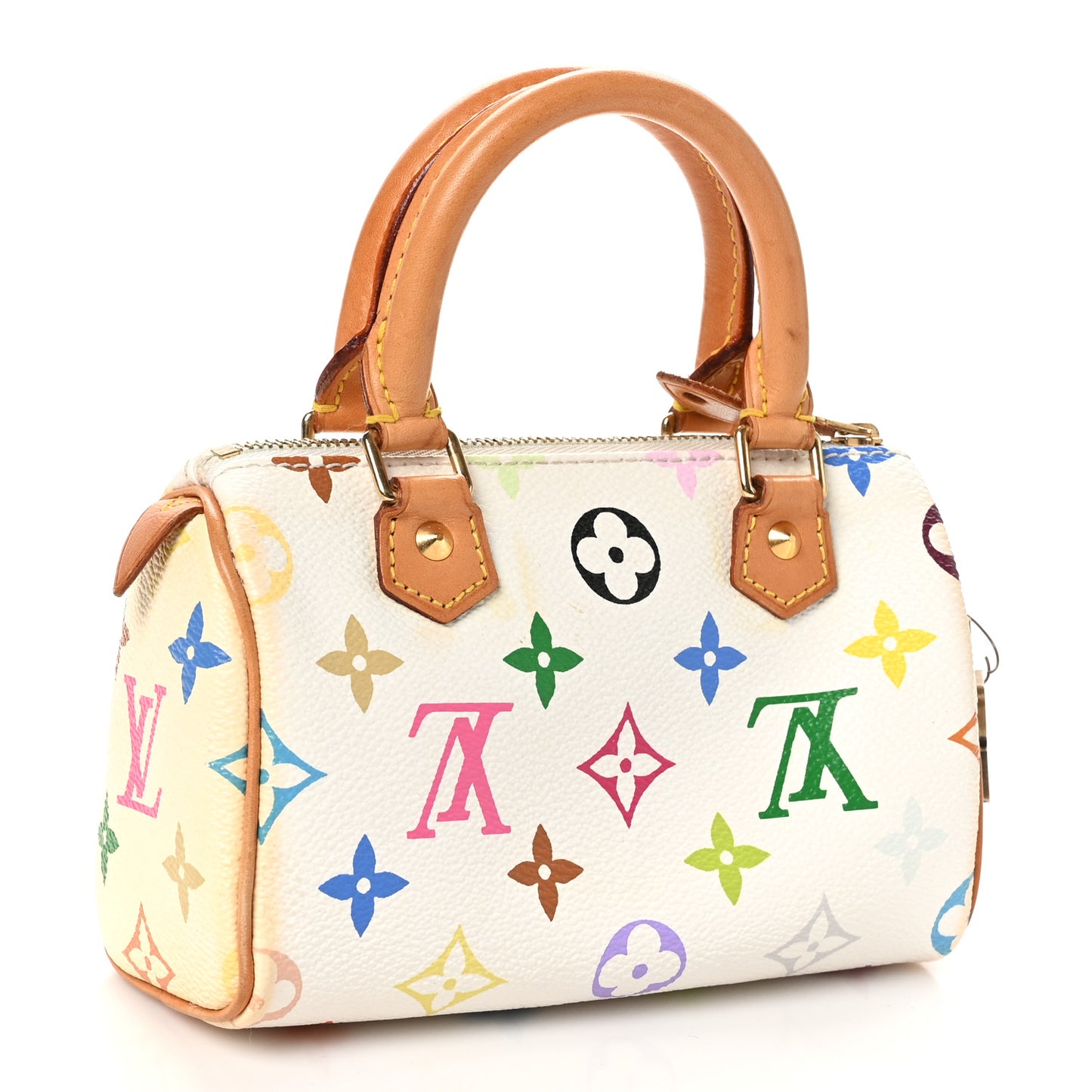Monogram Multicolor Mini Sac HL Speedy White