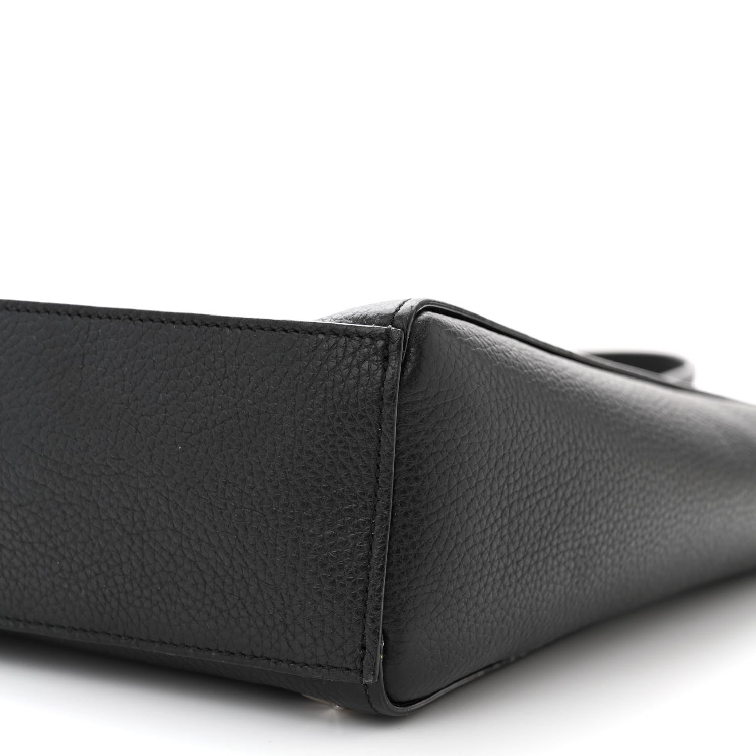 Jimmy Choo Soft Grainy Calfskin Star Studded Mini Pegasi Tote Black 10 of 11