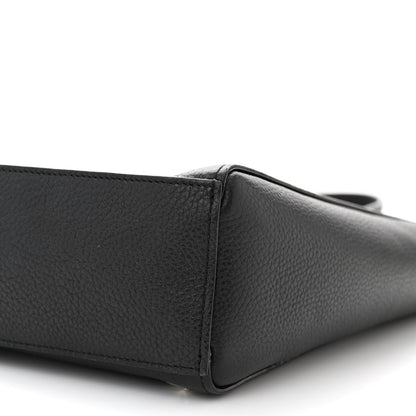 Jimmy Choo Soft Grainy Calfskin Star Studded Mini Pegasi Tote Black 10 of 11