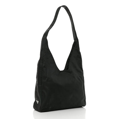 Prada Tessuto Nylon Hobo Black 2 of 11