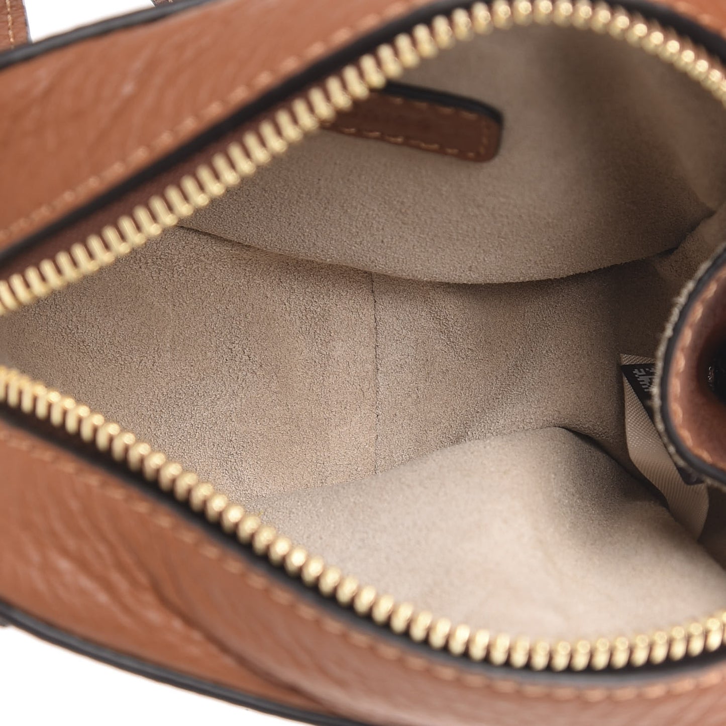 Calfskin Mini Marcie Crossbody Bag Tan