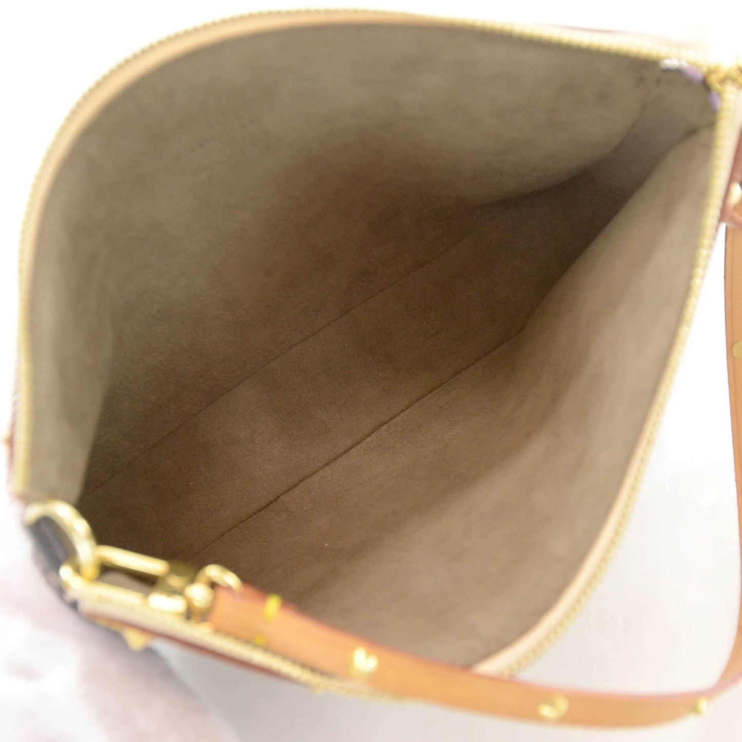 Monogram Multicolor Pochette Accessories Black