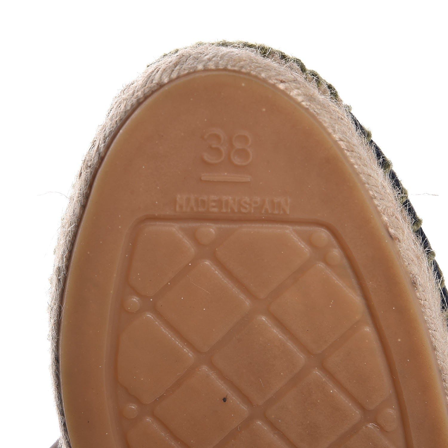 Chanel Fabric CC Espadrilles 38 Blue Green 9 of 12