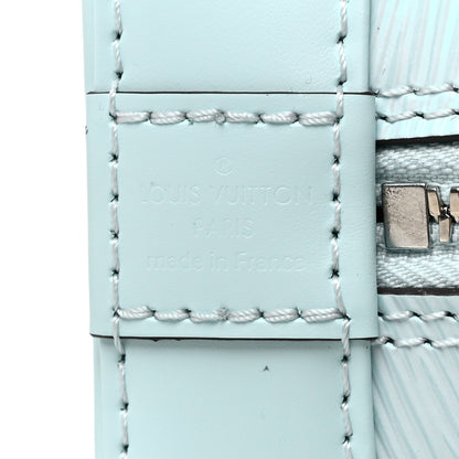 Louis Vuitton Epi Jacquard Alma BB Lagoon Blue 6 of 8