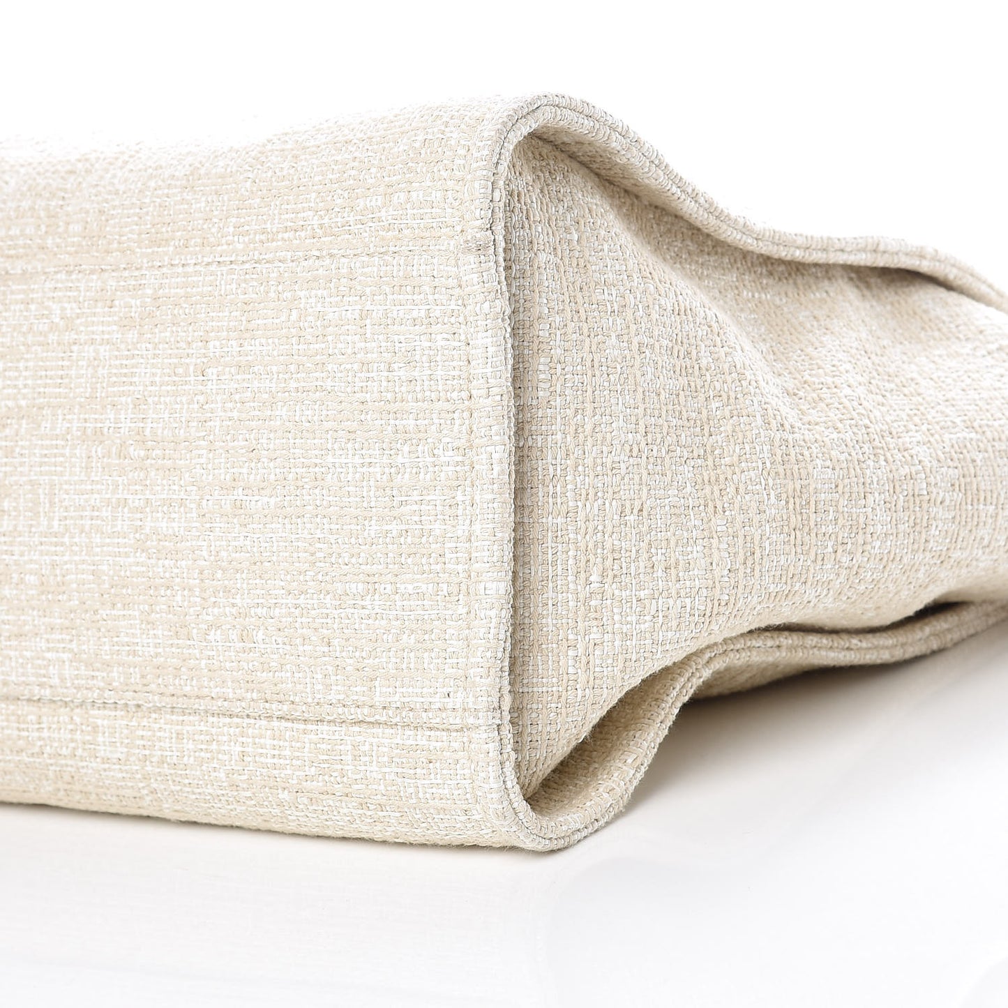 Canvas Large Deauville Tote Light Beige
