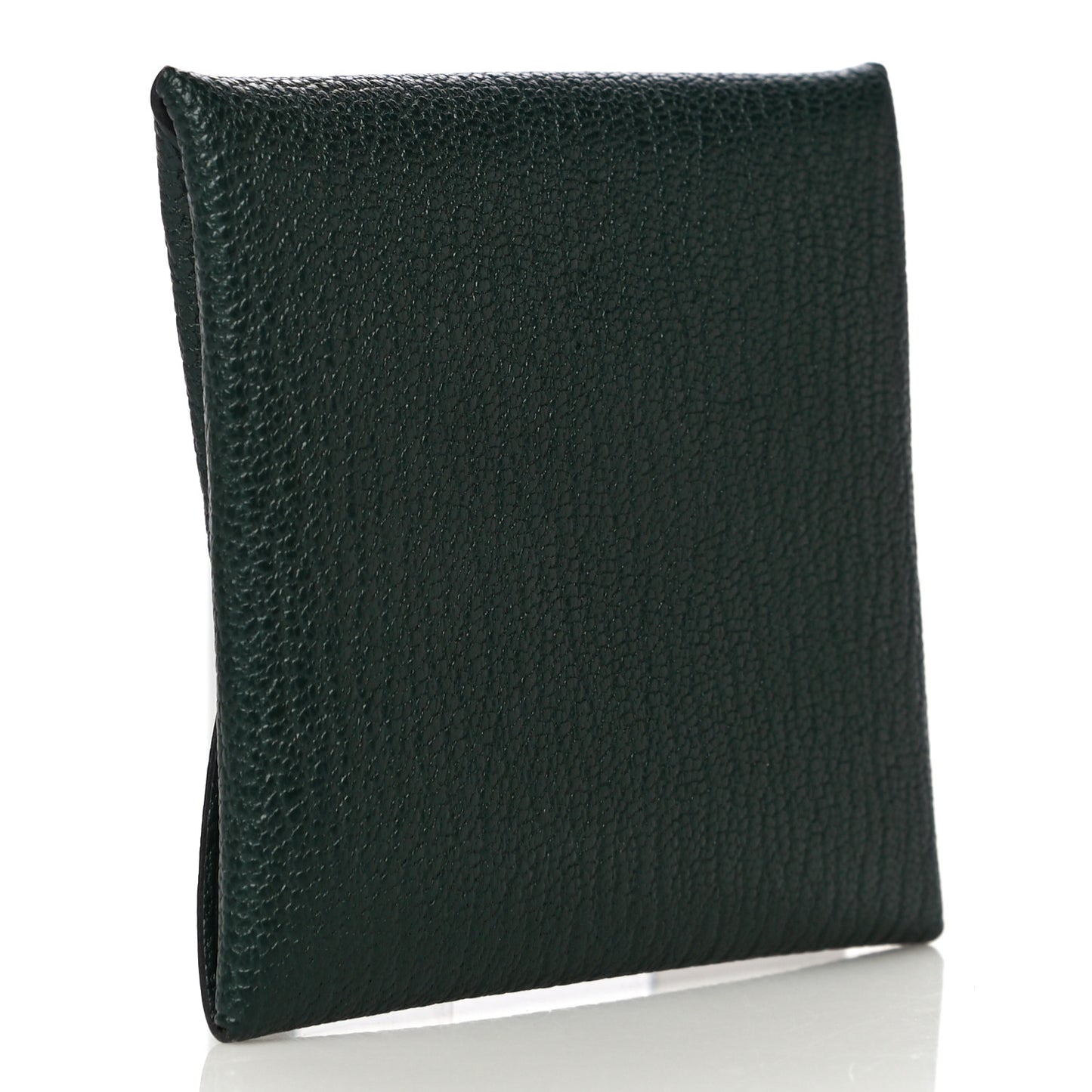 Chevre Mysore Bastia Coin Purse Vert Titien