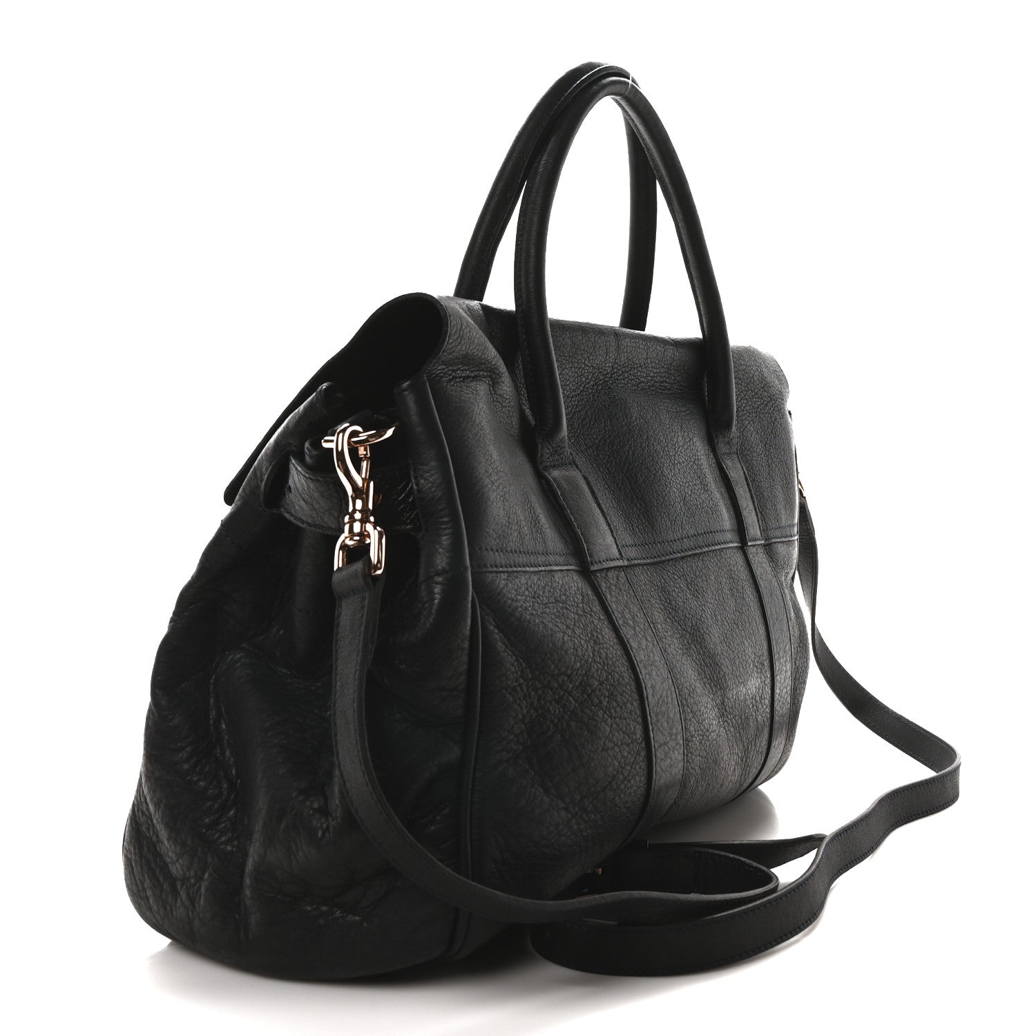 Mulberry Glossy Buffalo Bayswater Black 3 of 9