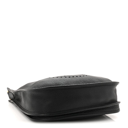 Hermes Taurillon Clemence Evelyne III PM Black 4 of 10