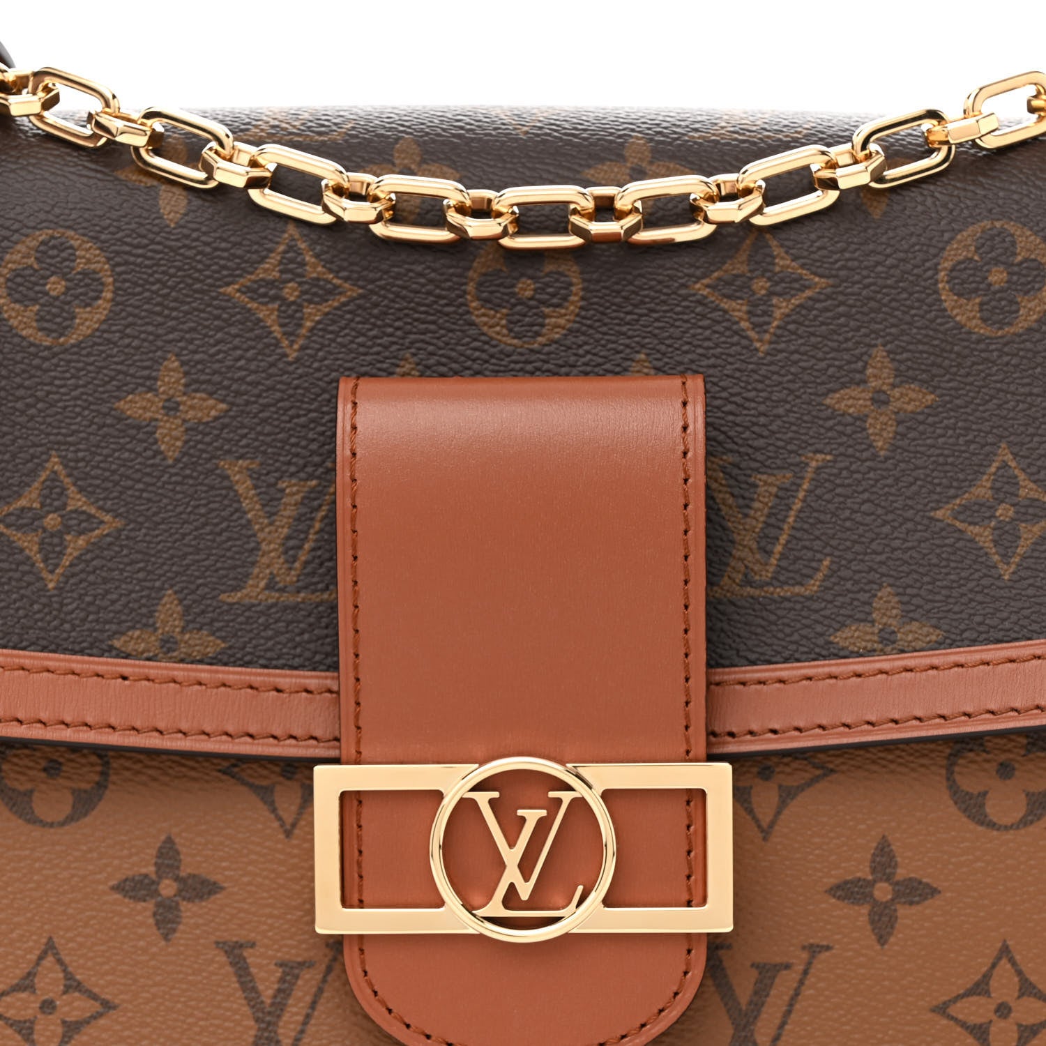 Louis Vuitton Reverse Monogram Dauphine MM 7 of 9