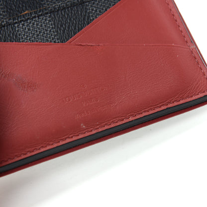 Louis Vuitton Damier Graphite Pocket Organizer Bordeaux 6 of 9