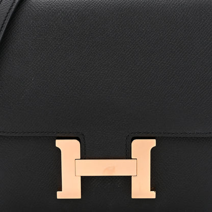 Hermes Epsom Constance 18 Black 8 of 11