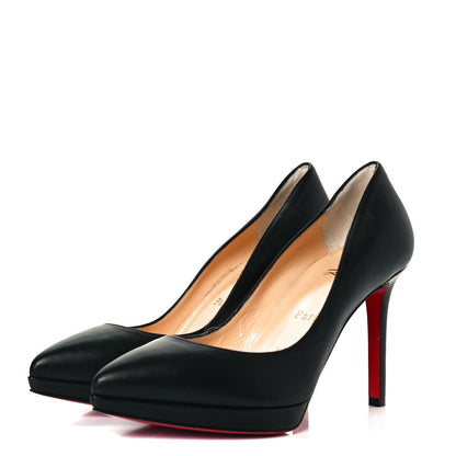 Christian Louboutin Nappa Pigalle Plato 100 Pumps 35.5 Black 2 of 12