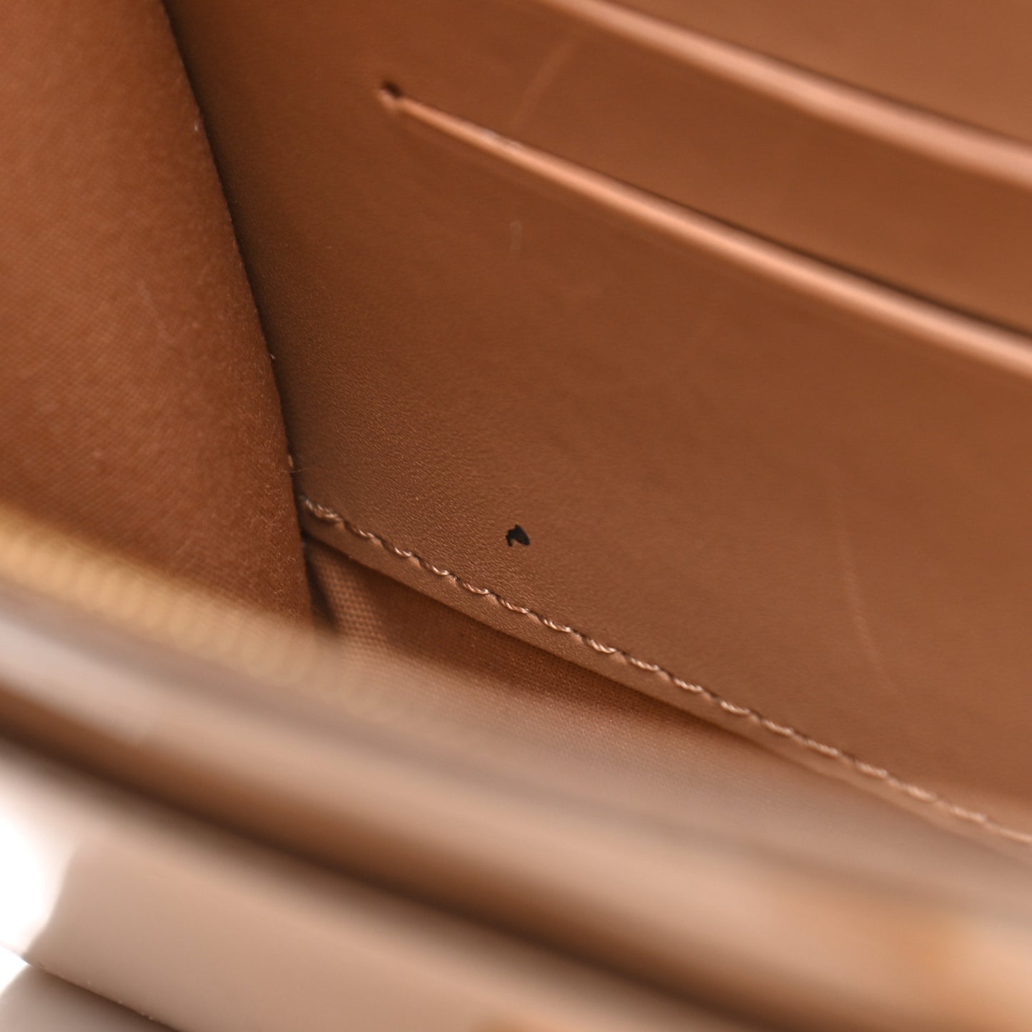 Patent Louise Clutch Nude