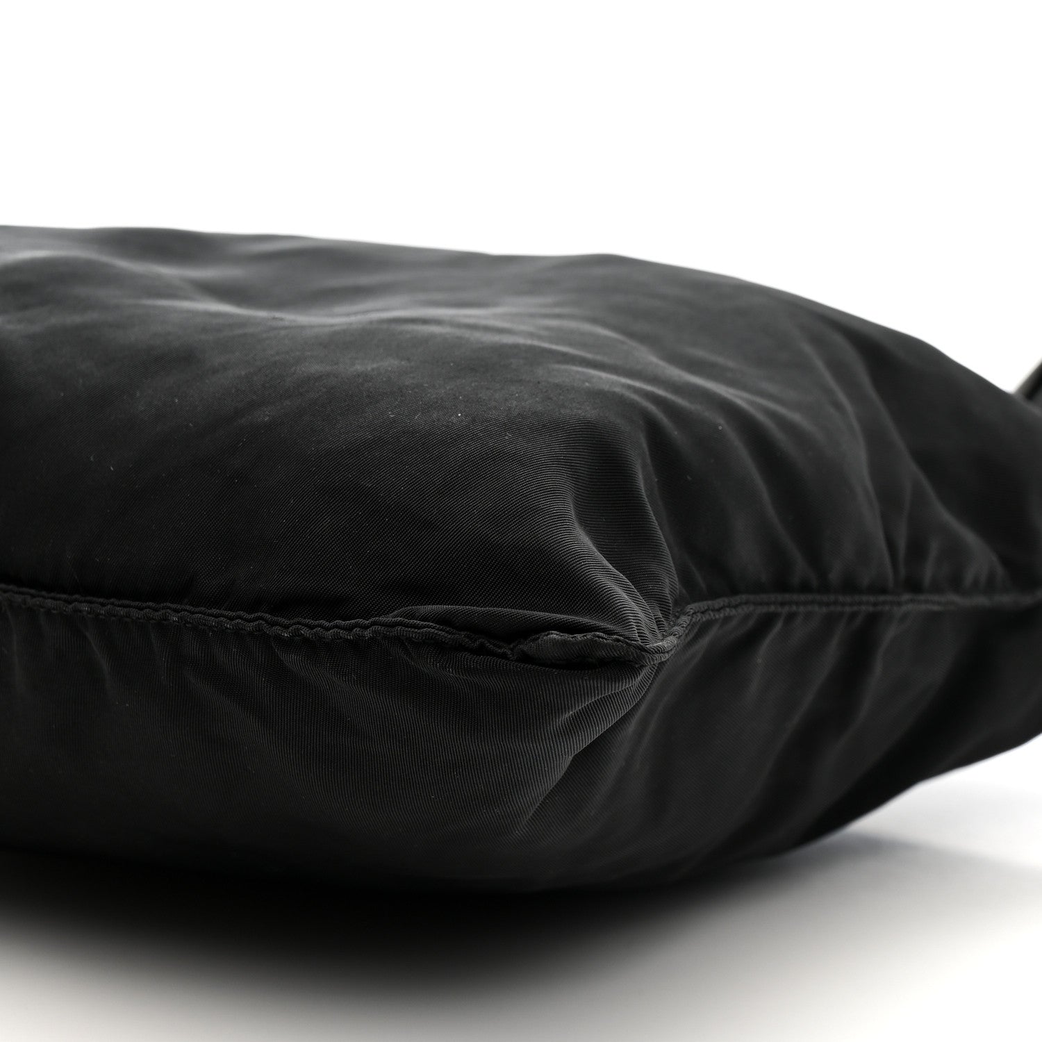 Prada Nylon Vela Flat Messenger Bag Black 10 of 11