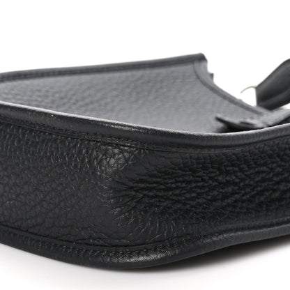 Hermes Taurillon Clemence Evelyne TPM Black 10 of 10