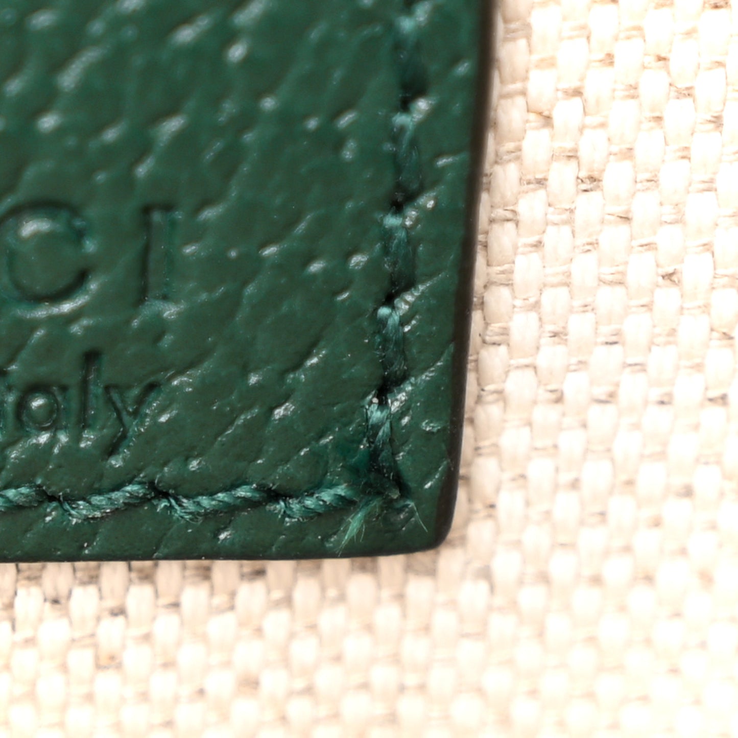 Monogram GG Mignon Textured Dollar Calfskin GG Supreme Monogram Quilted Mini GG Shoulder Bag Green Beige Ebony