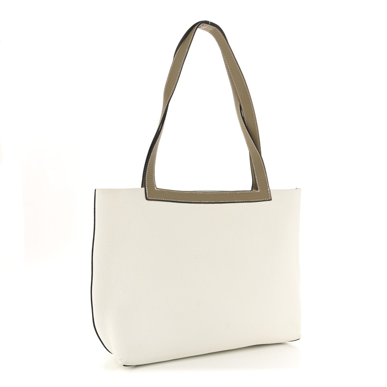 Hermes Taurillon Clemence Cabasellier 31 Mushroom Beige Marfa 3 of 11