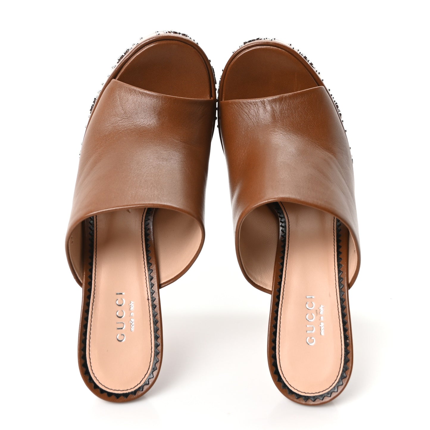 Malaga Kid Janaya 150mm Platform Sandals 38.5 Cuir