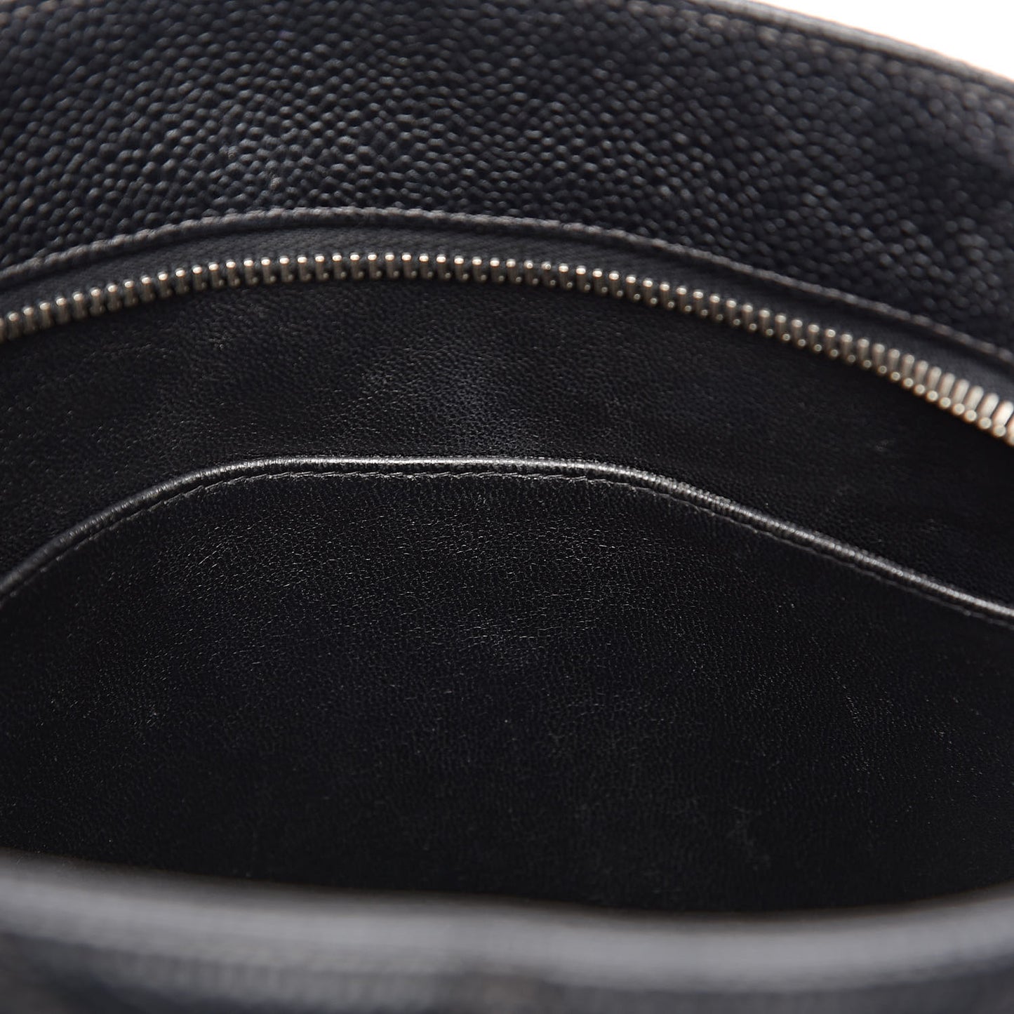Caviar Quilted Medallion Tote Black