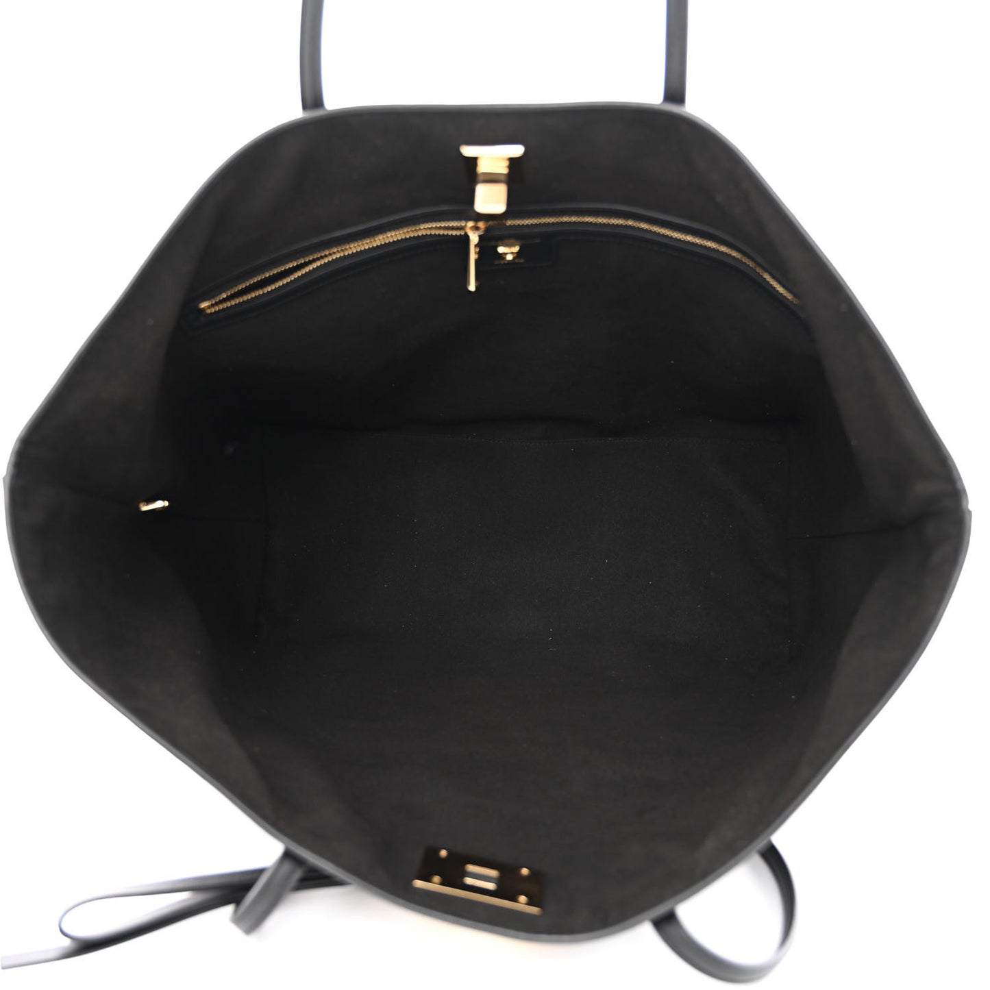 Calfskin Studio Tote Black