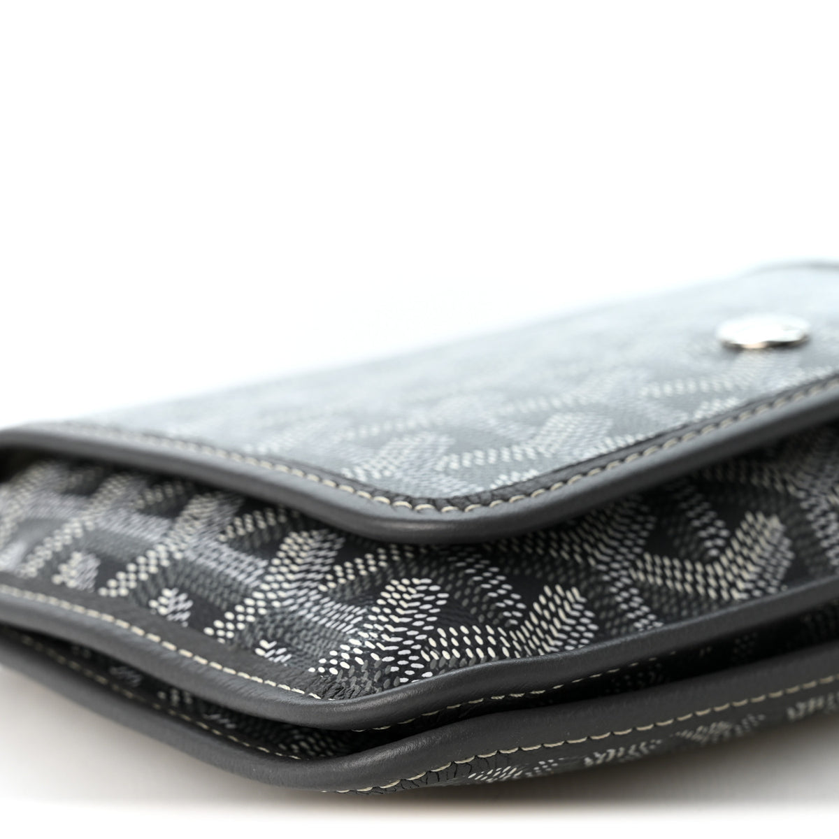 Goyard Goyardine Plumet Wallet Clutch Grey 8 of 10