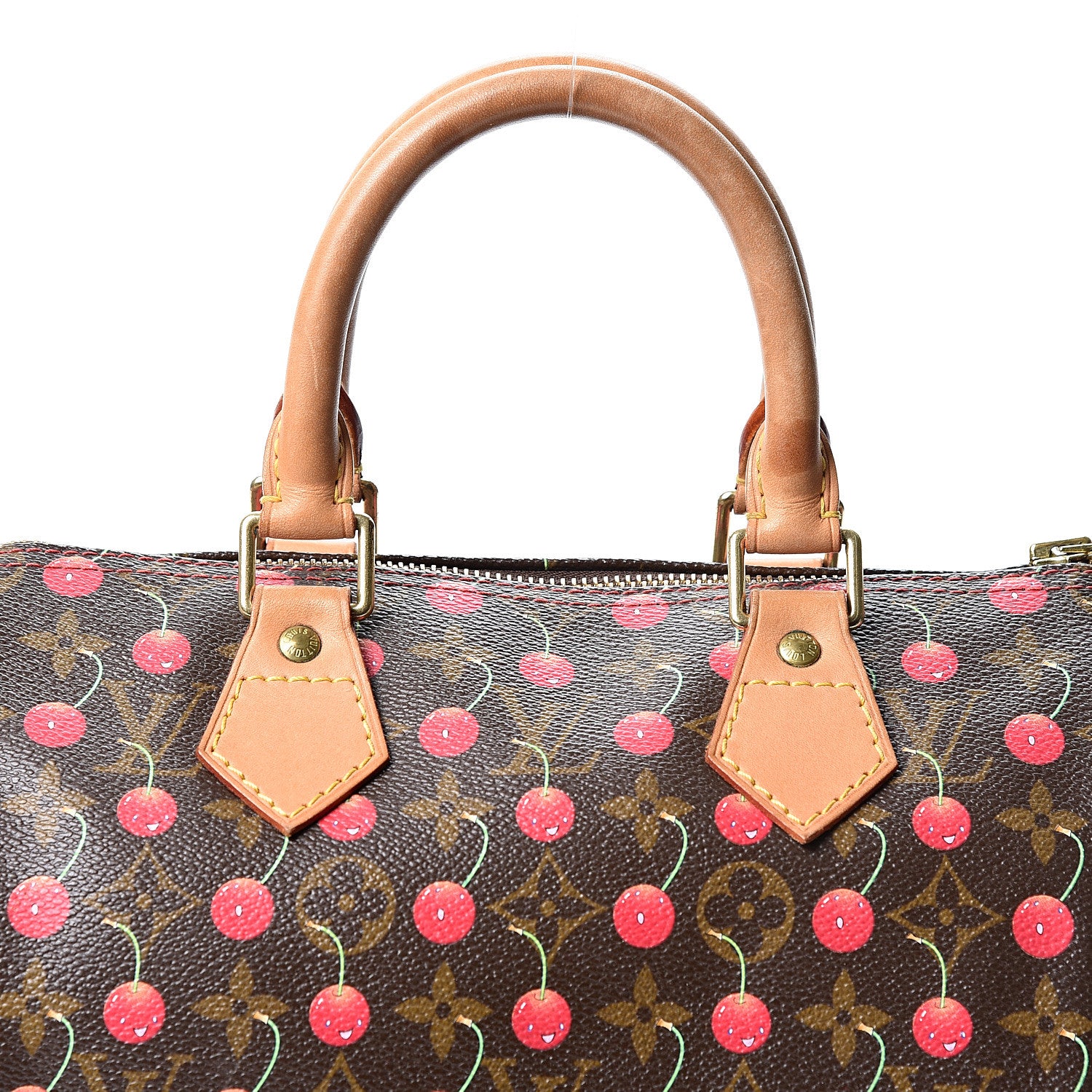 Louis Vuitton Monogram Cerises Speedy 25 6 of 8