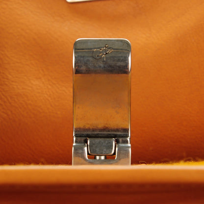 Proenza Schouler Lambskin Felt Medium PS1 Travel Satchel Camel 2 of 11