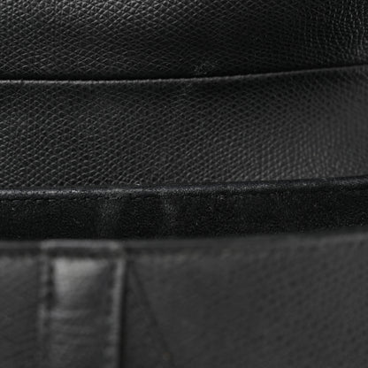 Christian Dior Grained Calfskin Saddle Bag Black 8 of 10