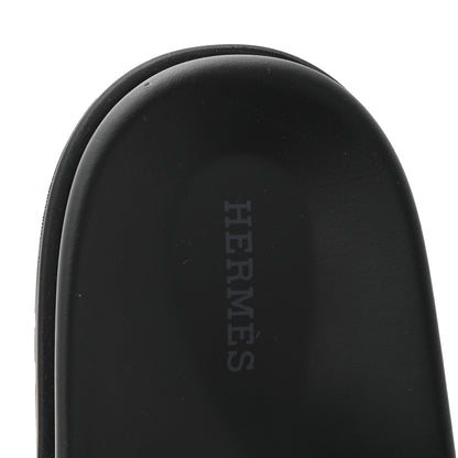 Hermes Epsom Mens Chypre Sandals 41 Bleu Canard 8 of 10