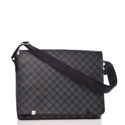 Louis Vuitton Damier Graphite District GM 1 of 7