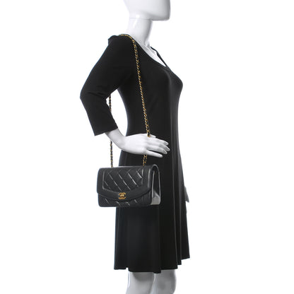 Chanel Lambskin Quilted Small Single Flap Black 2 of 11