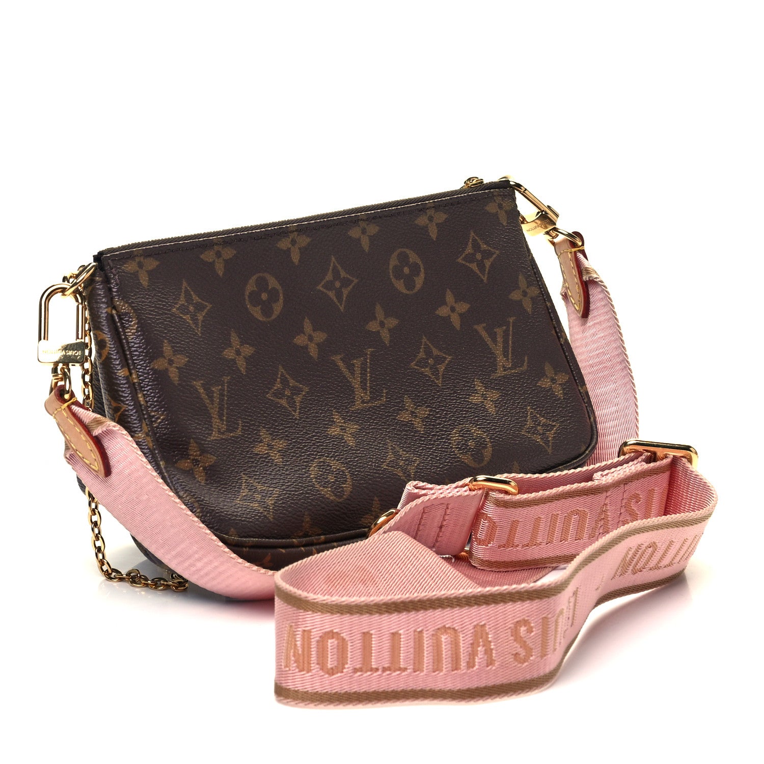 Louis Vuitton Monogram Multi Pochette Accessories Rose Clair 2 of 11